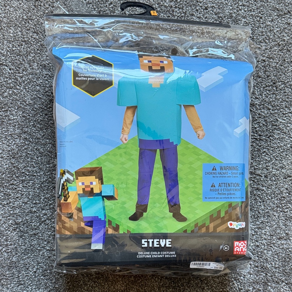 Minecraft Steve Deluxe Child Costume